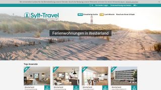 
                            3. Ferienwohnungen & Ferienhäuser in Westerland - Sylt-Travel
