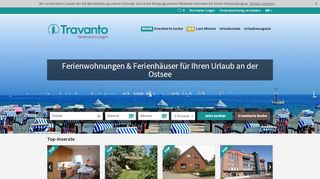 
                            12. Ferienwohnungen & Ferienhäuser - Urlaub an der Ostsee - Travanto