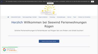 
                            2. Ferienwohnungen & Häuser auf Rügen ⋆ Seewind Ferienwohnungen