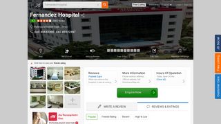 
                            12. Fernandez Hospital, Hyderguda-Basheer Bagh - Hospitals in ...