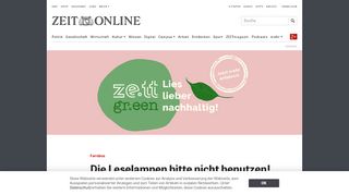 
                            9. Fernbus: Die Leselampen bitte nicht benutzen! | ZEIT ONLINE