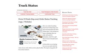 
                            11. Ferns N Petals (fnp.com) Order Status Tracking (App / Website) - Track ...