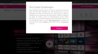 
                            8. Fernsehen der Zukunft: MagentaTV & MagentaTV Sat | Telekom