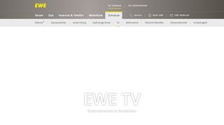 
                            1. Fernsehen mit EWE TV | EWE