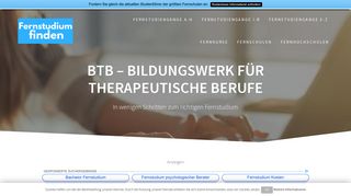 
                            11. ▷ Fernstudium am BTB - Bildungswerk für therapeutische Berufe ...