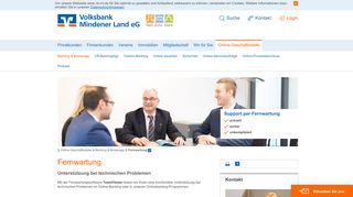 
                            13. Fernwartung - Volksbank Mindener Land eG