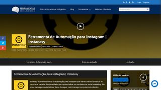 
                            12. Ferramenta de Automação para Instagram Instaeasy | Ferramentas ...