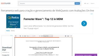 
                            11. Ferramenta web para criação e gerenciamento ... - DocPlayer.com.br