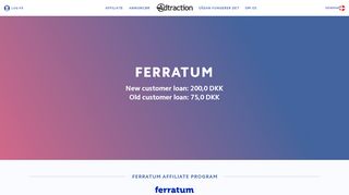 
                            12. Ferratum DK - Bliv affiliate og tjen penge på din blog eller website
