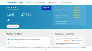 
                            11. Ferratum | Snel geld lenen zonder bkr (2019) in 5 min ... - Financer.com