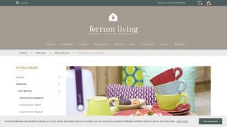 
                            3. ferrum living | Grün und Form Keramik Geschirr