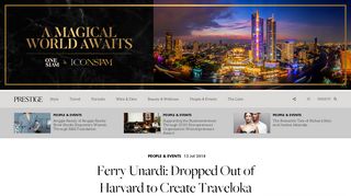 
                            12. Ferry Unardi: Dropped Out of Harvard to Create Traveloka - Prestige ...