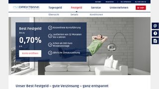 
                            3. Festgeld / Home - PSA BANK