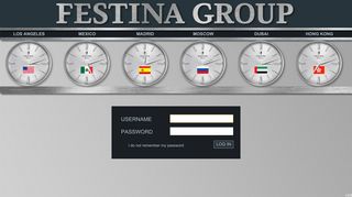 
                            1. Festina Group - Login