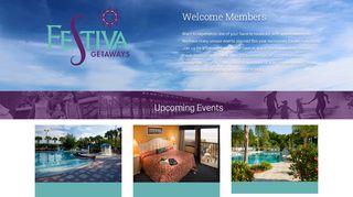 
                            6. Festiva Getaways - Account Login