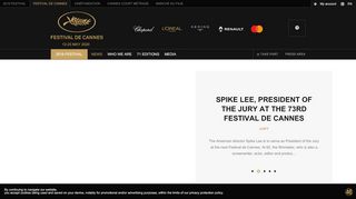 
                            5. Festival de Cannes - Official Site