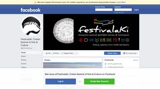 
                            7. Festivalaki: Cretan festival of Arts & Culture - Home | Facebook