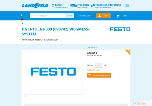 
                            7. Festo DGCI-18...63-300 (698742) WEGMESS-SYSTEM ... - Landefeld