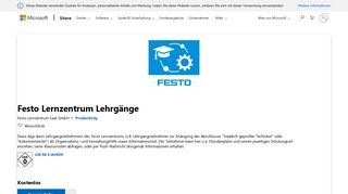 
                            7. Festo Lernzentrum Lehrgänge beziehen – Microsoft Store de-DE