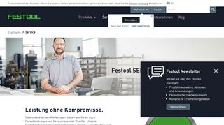 
                            1. Festool Kundenservice | Service für Sie und Ihr Werkzeug