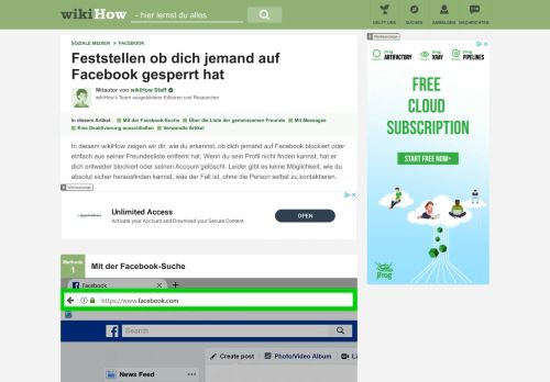 
                            4. Feststellen ob dich jemand auf Facebook gesperrt hat – wikiHow