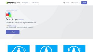 
                            3. FetchApp – Ecommerce Plugins for Online Stores – Shopify App Store