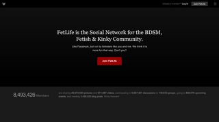 
                            1. FetLife: Welcome Home