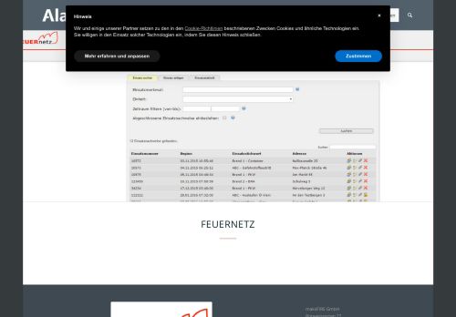 
                            4. FEUERnetz System - Alamos GmbH