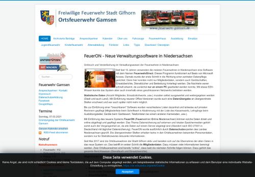 
                            8. FeuerON - Neue Verwaltungssoftware in Niedersachsen