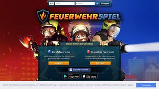 
                            1. Feuerwehrspiel - das kostenlose Browsergame zur Feuerwehr