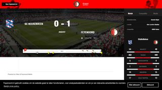 
                            4. Feyenoord.nl: Liveblog - Matchcenter