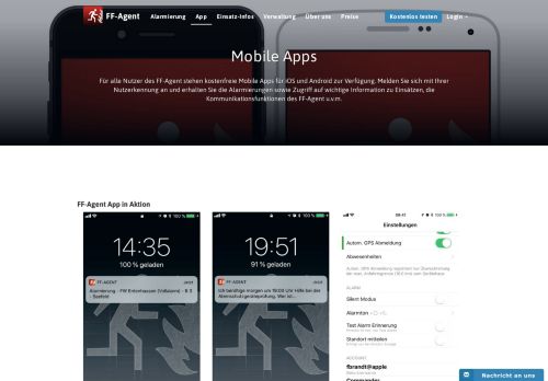 
                            3. FF-Agent | Einsatzalarmierung & FF-Informationssystem | Smartphone ...