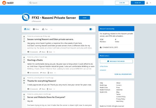 
                            8. FFXI - Nasomi Private Server - Reddit