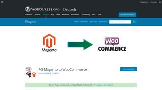 
                            9. FG Magento to WooCommerce | WordPress.org