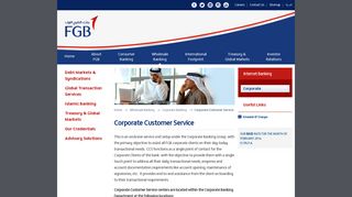 
                            2. FGB - Wholesale Banking - Corporate Banking - Corporate Customer ...