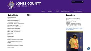 
                            12. FGE - Jones County High School - Jones County School System