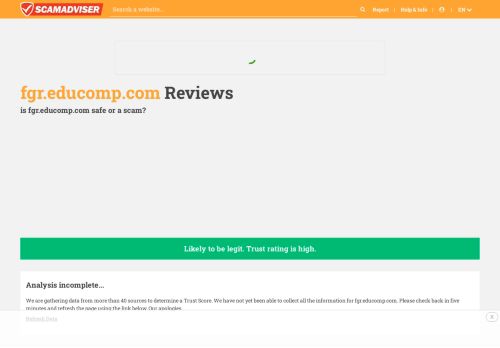 
                            11. fgr.educomp.com Reviews| Scam check for fgr.educomp.com | is fgr ...