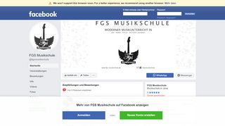 
                            6. FGS Musikschule - Startseite | Facebook