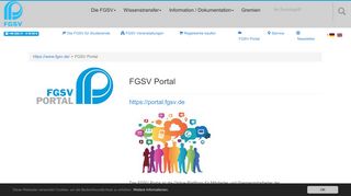 
                            1. FGSV: FGSV Portal