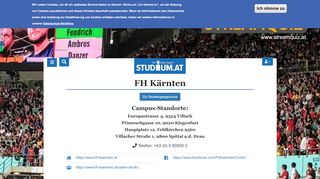 
                            3. FH Kärnten - Studium.at