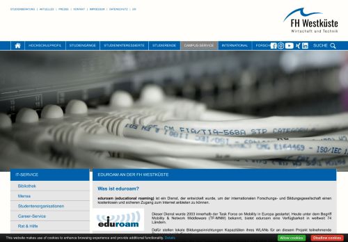 
                            6. FH Westküste: Eduroam