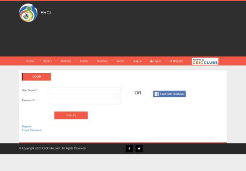 
                            5. FHCL - CricClubs