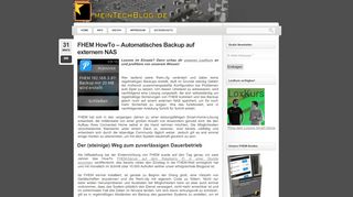 
                            7. FHEM HowTo – Automatisches Backup auf externem NAS ...