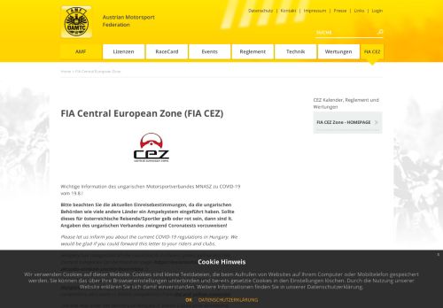 
                            4. FIA CEZ - Austrian Motorsport Federation