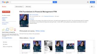 
                            12. FIA Foundations in Financial Management FFM