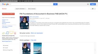 
                            10. FIA Foundations of Accountant in Business FAB (ACCA F1)