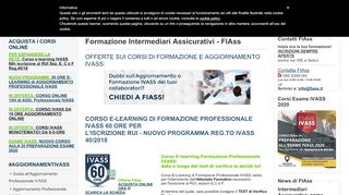 
                            2. FIAss: Formazione Intermediari Assicurativi