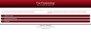 
                            6. Fiat Finansiering - Bankinfo