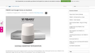 
                            12. FIBARO met Google Home en Assistent | Home2Link