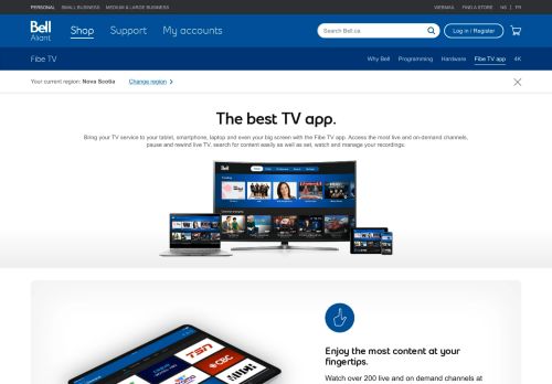 
                            13. Fibe TV app | Fibe TV | Bell Aliant